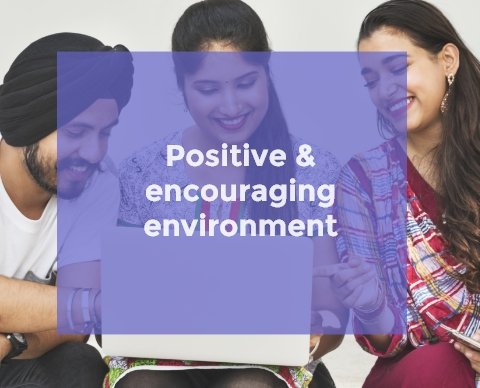 encouraging environment